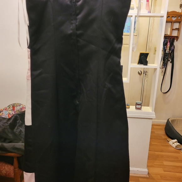 Black, White and Pink Urban Girl Prom Dress 3/4 - Picture 2 of 3